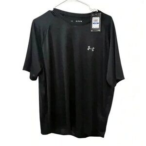 Under Armour Mens Black Tech Tee Shirt XL Loose Fit Lightweight Activewear NWT